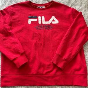 Vintage Fila Italy Long Sleeve Shirt Size M